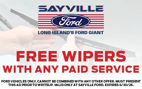 Coupon for Free Wipers With Any Paid Service 